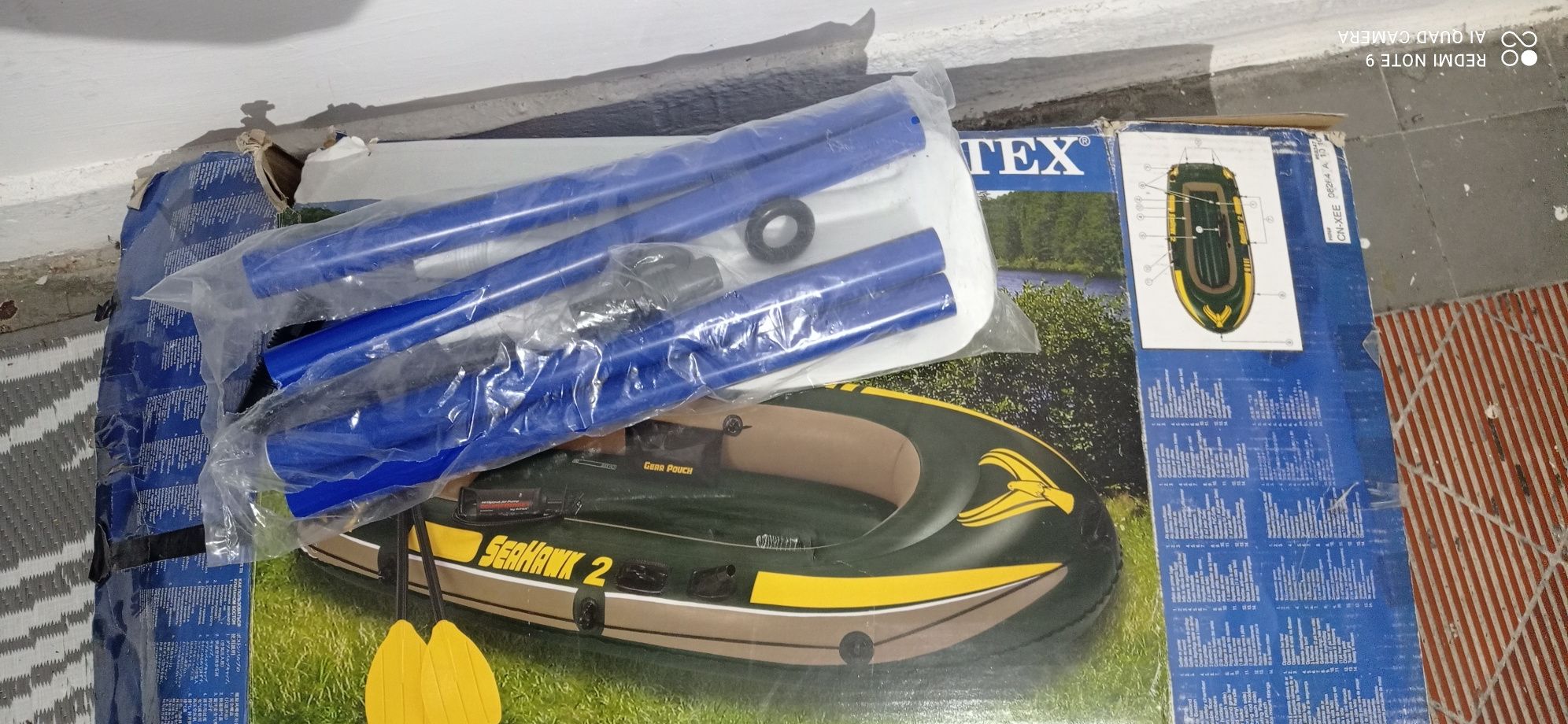 Ponton INTEX 232 x114x41
