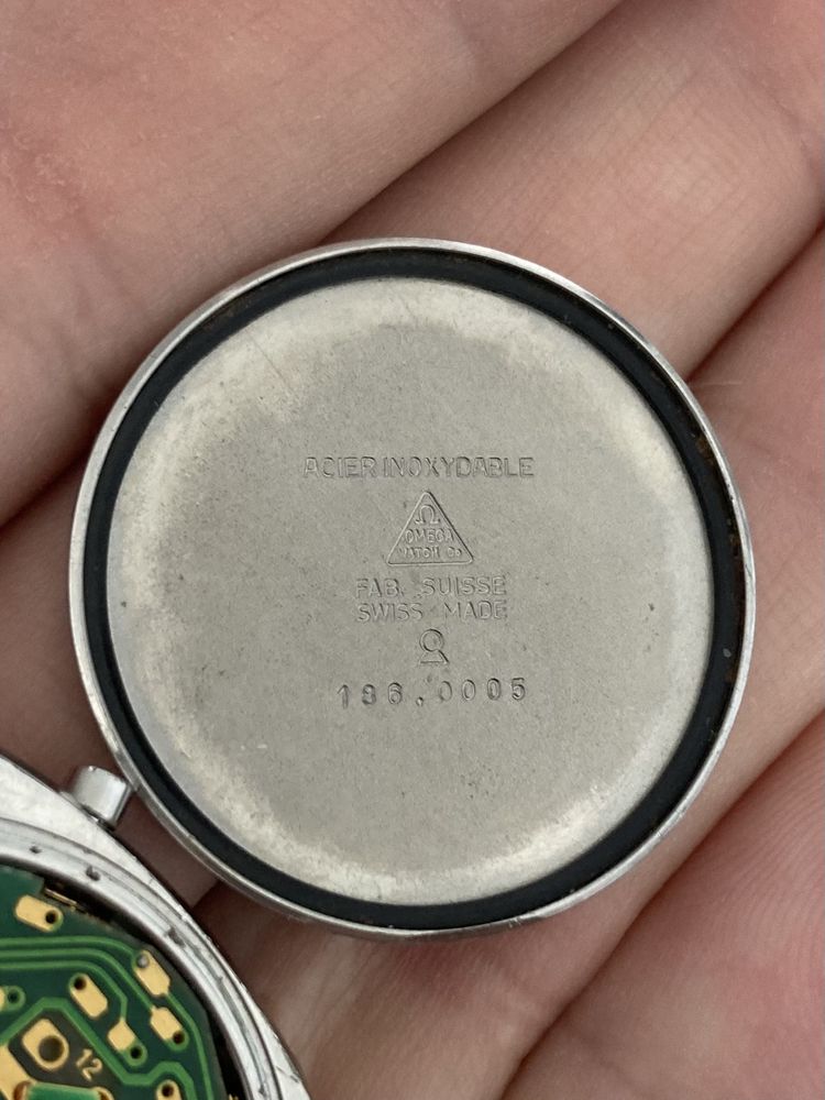 Omega Speedmaster Quartz LCD Vintage