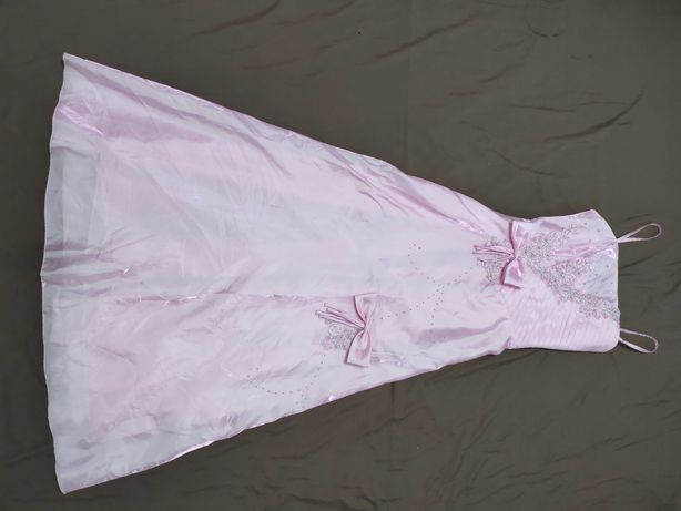 Платье свадебное, розовое для мероприятий