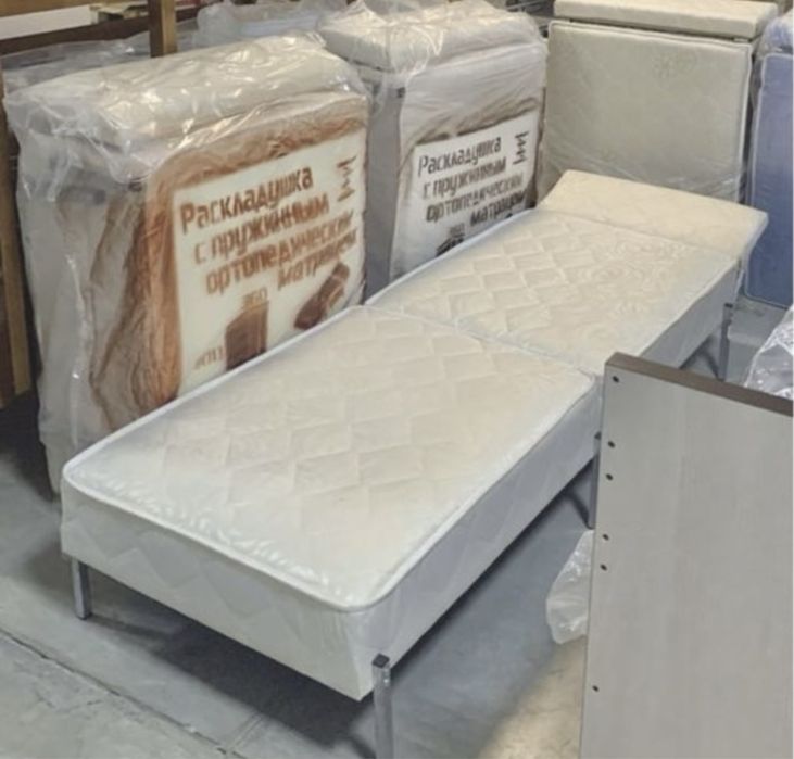 Раскладушка, раскладачка, кровать, матрац, ліжко