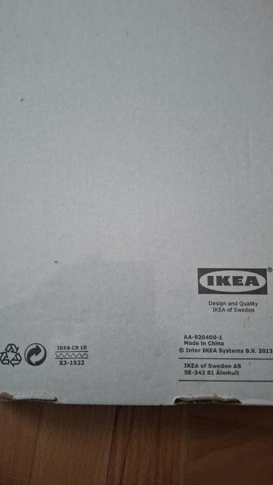 Nowa półka łazienkowa ikea