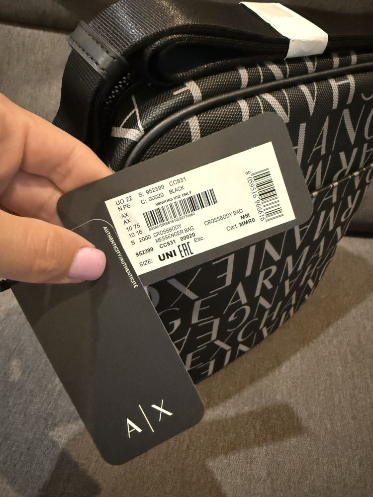 Сумка чоловіча Armani Exchange Оригінал