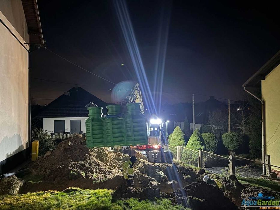 Przydomowa biologiczna drenażowa oczyszczalnia ścieków MONTAŻ BIO-TECH