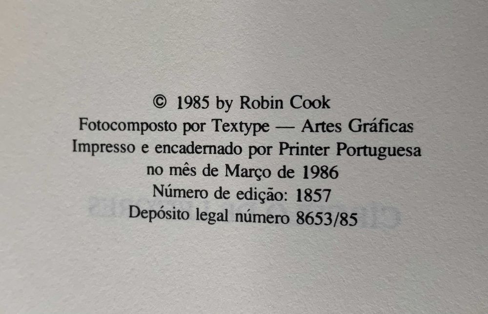 Médicos Fantoches, de Robin Cook