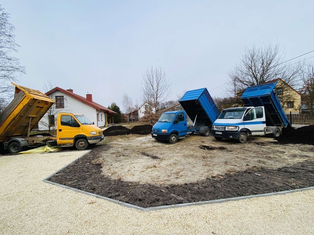 Ziemia kompostowa czarnoziem obornik humus