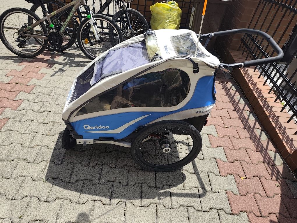 Przyczepka rowerowa wózek kidgoo1