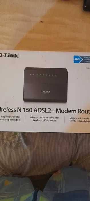 Модем D- Link DSL-2640U  роутер