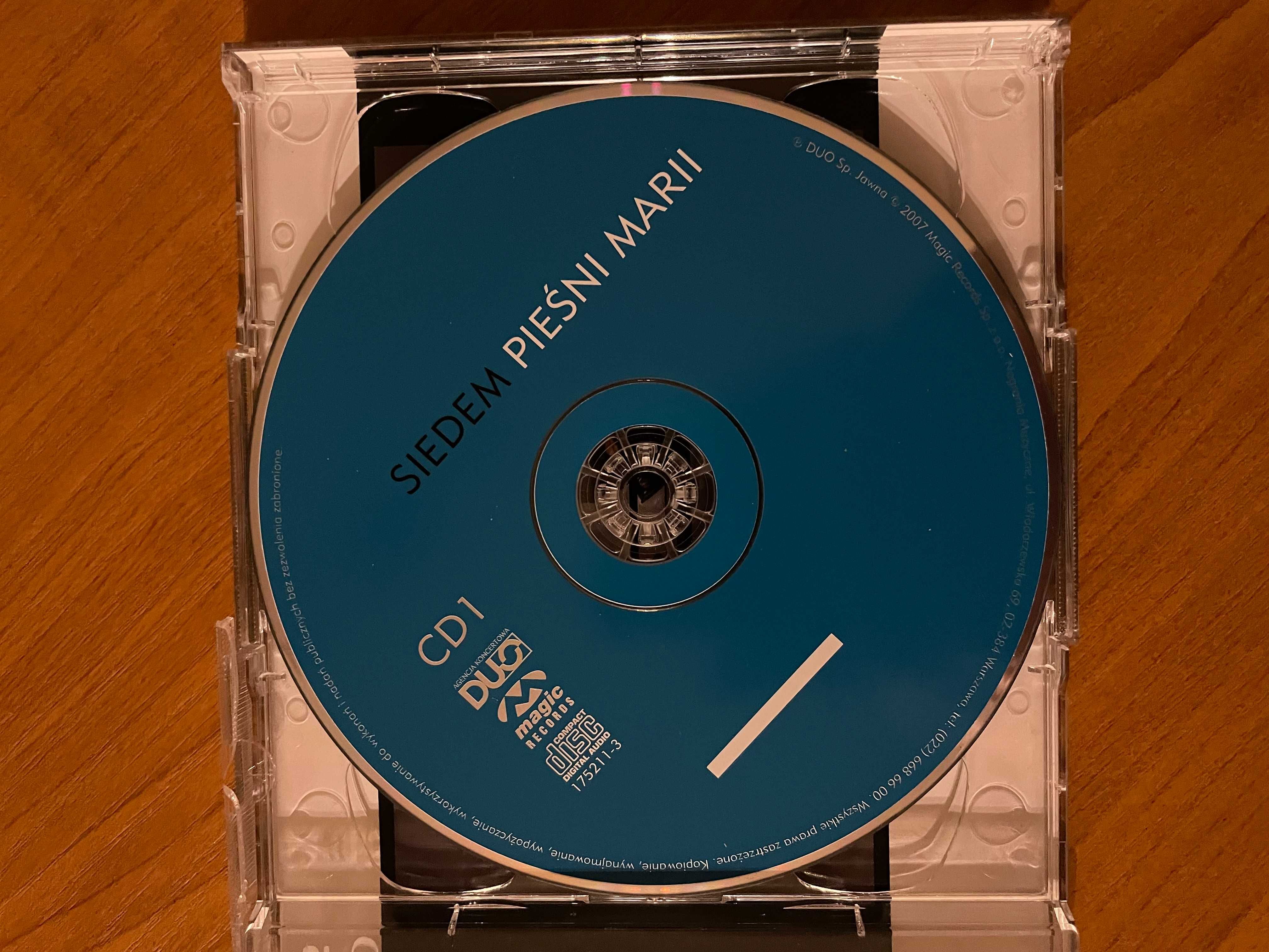 Album "Siedem pieśni Marii" - płyty CD