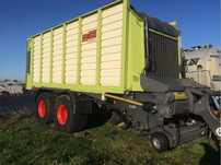 Przyczepa objetosciowa samozbierająca Kaweco thorium 45 claas cargos