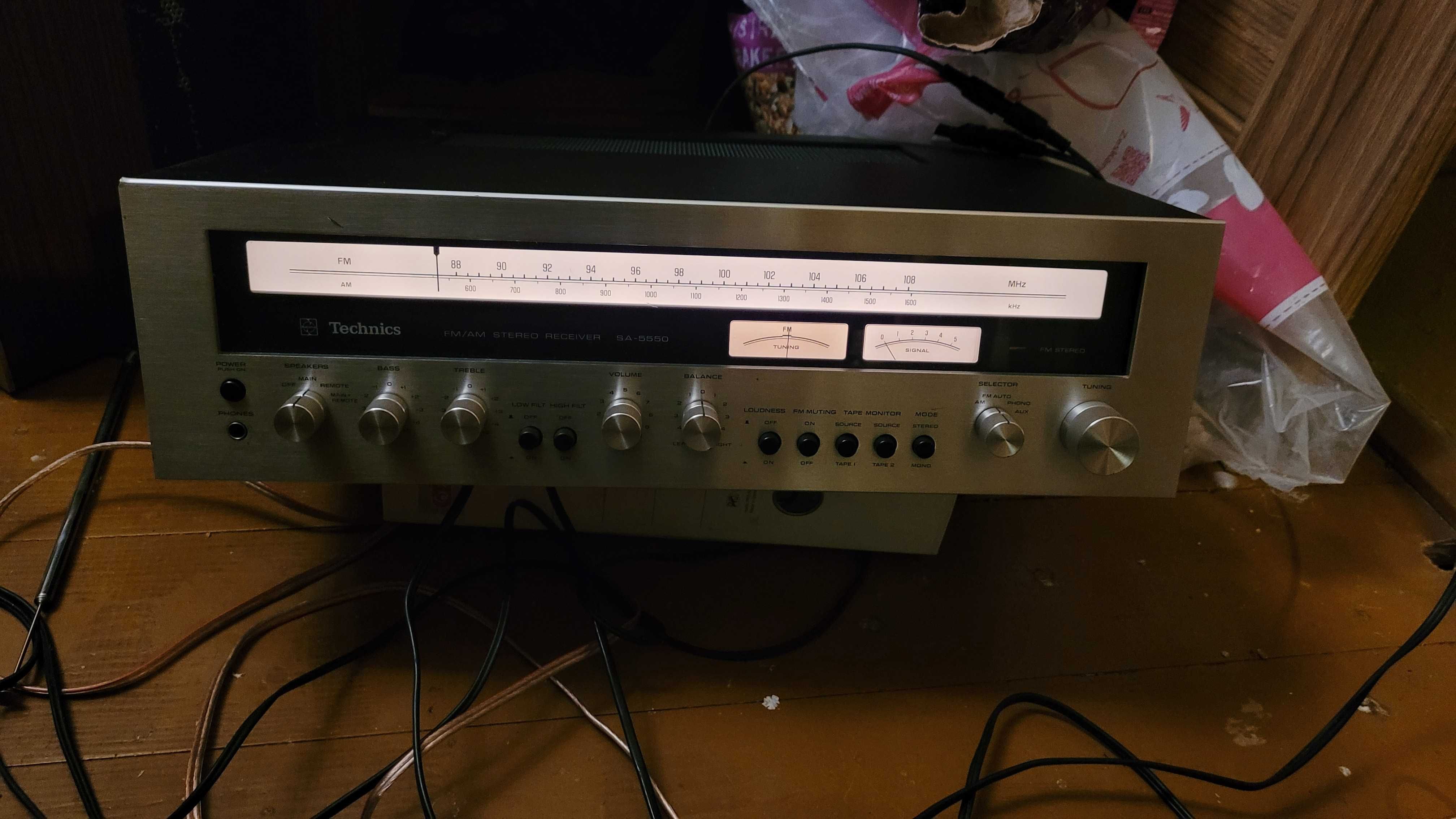 Technics SA-5550 leżak magazynowy, prawie jak Radmor, Onkyo, czy Denon