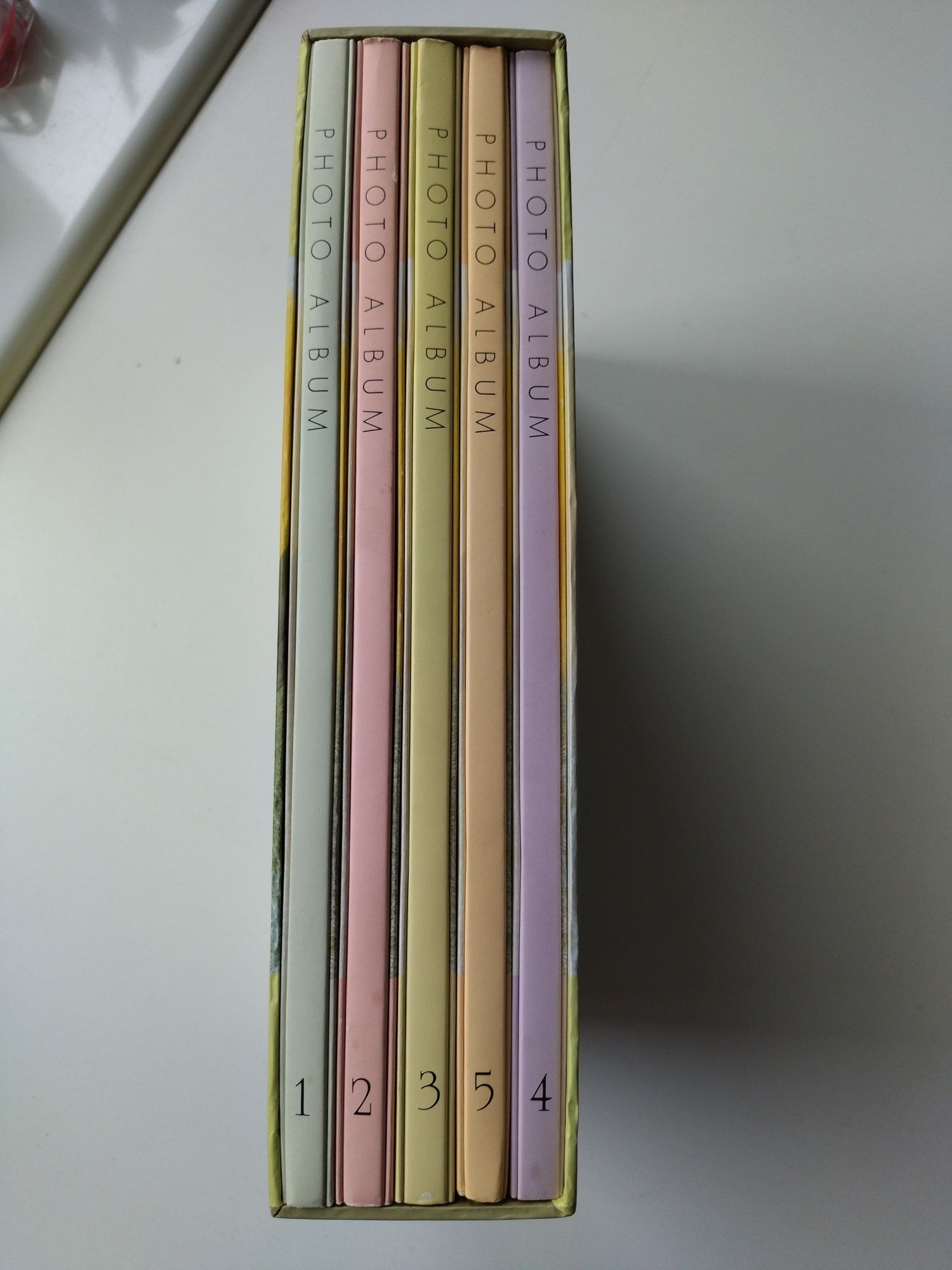 Zestaw 5 albumów do zdjęć 9x13 na 240 zdjęć