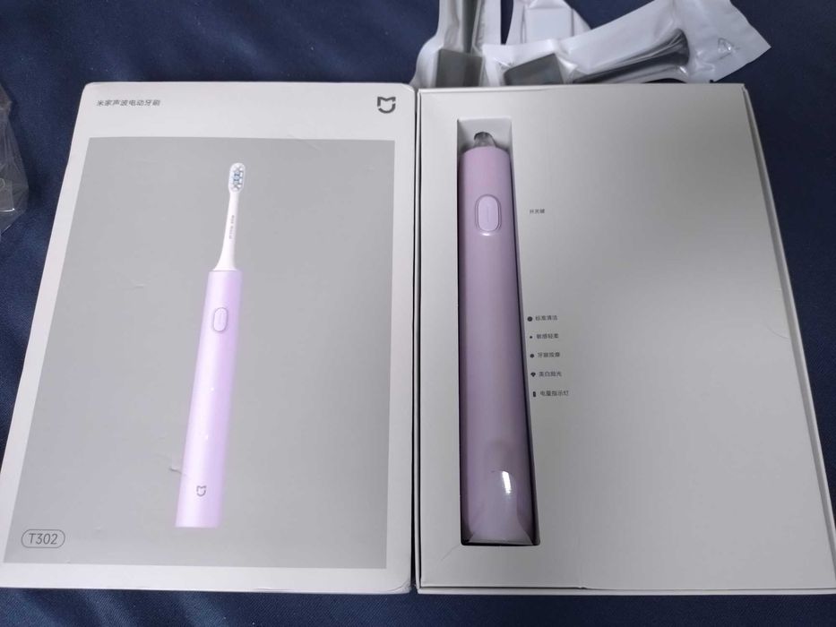 XIAOMI MIJIA T302 T300 PREMIUM Szczoteczka soniczna do zębów +końcówki