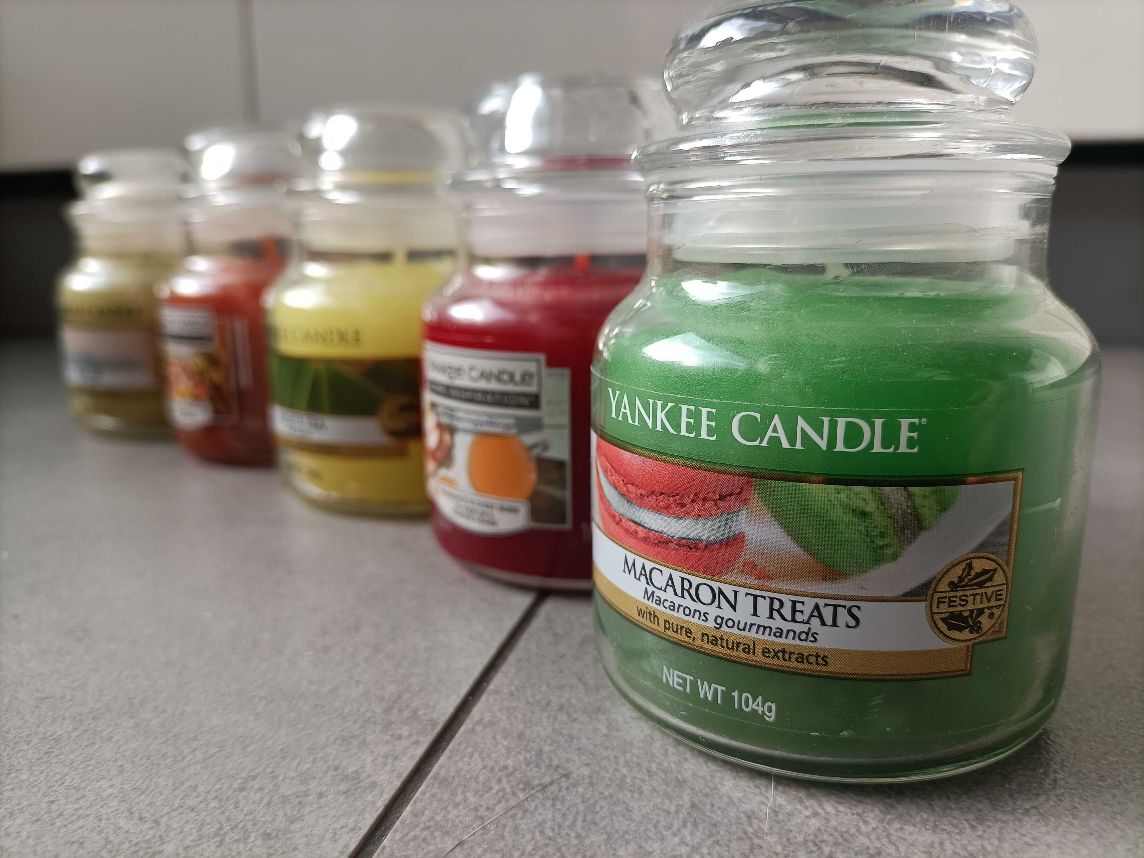 Świece, świeca zapachowa Yankee candle 5 sztuk NOWE