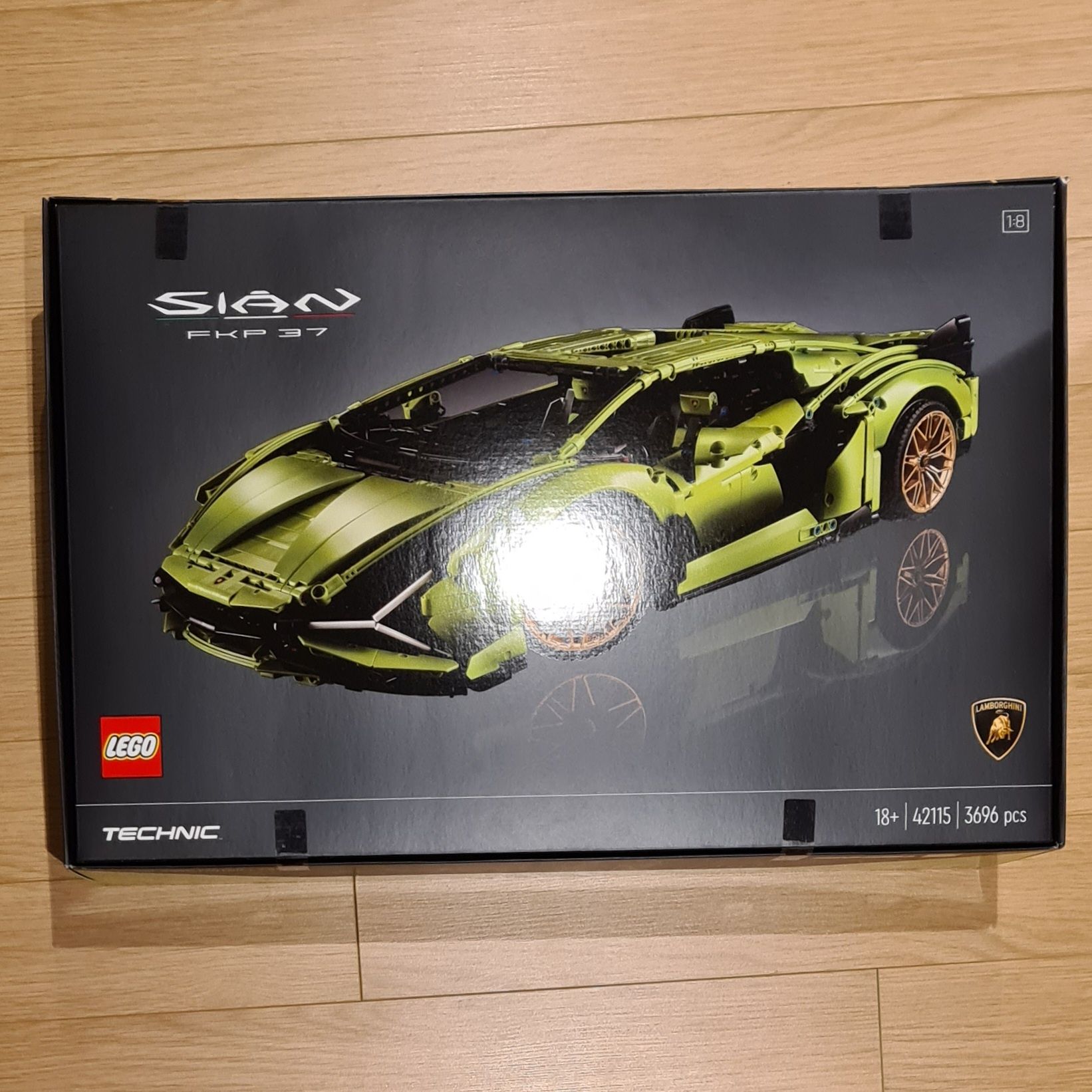 Lego Technic 42115 Lamborghini Sián FKP 37 NOVO