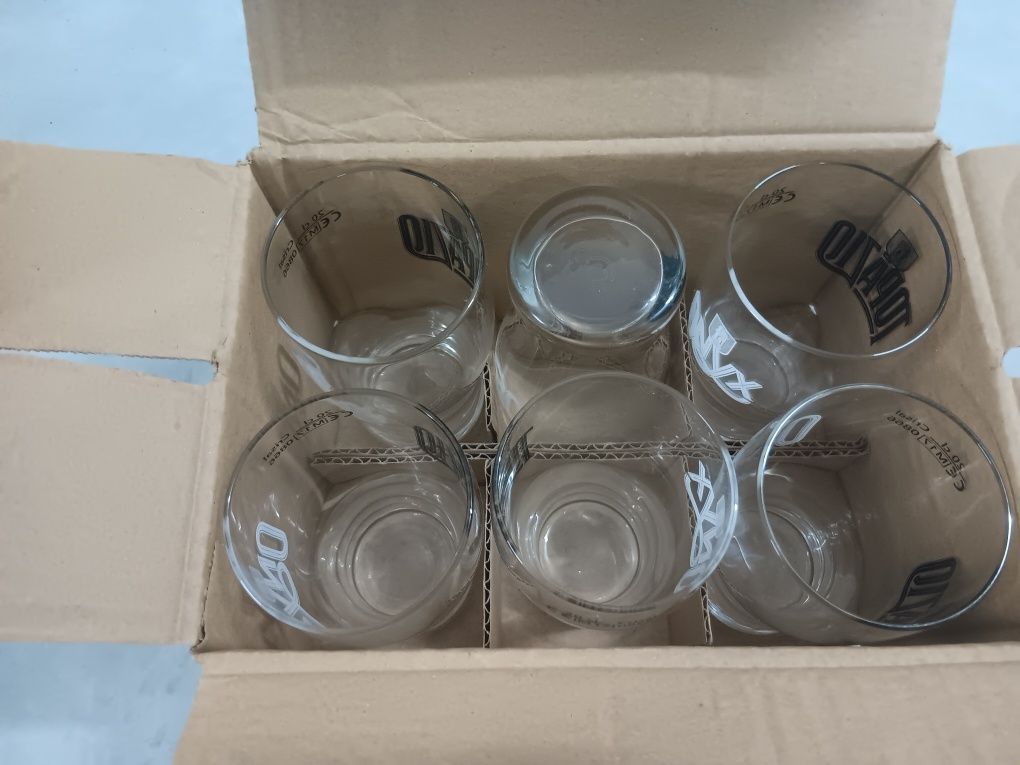 Caixa 6 copos Cerveja Topázio e Onyx