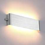 Nowa lampa "LED" srebrna Szczotkowane Aluminium z Wyłącznikiem !
