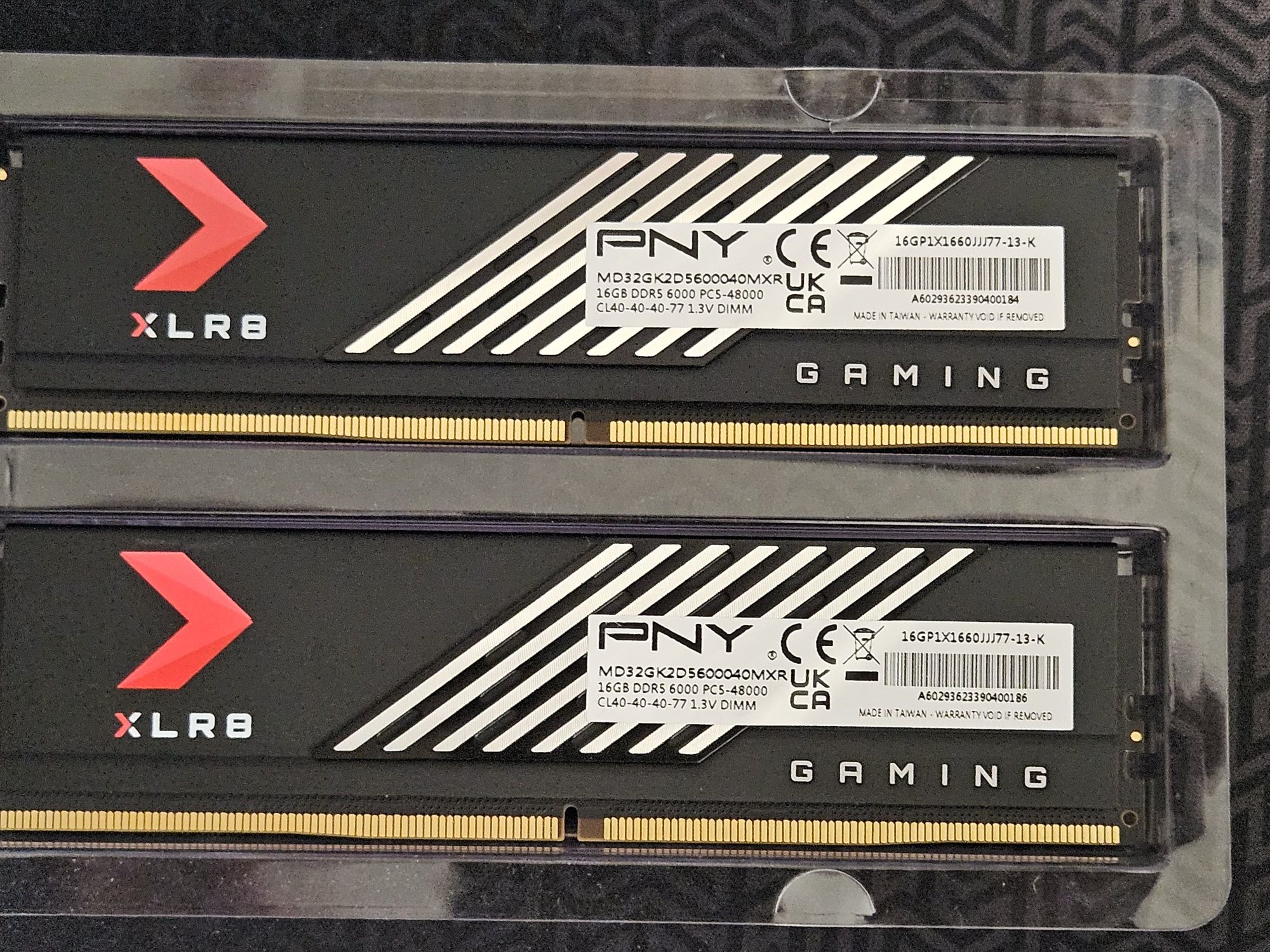 PNY Pamięć 2x16GB 32GB DDR5 6000 do negocjacji MHz PC5-48000