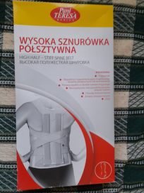 Wysoka sznurówka półsztywna- orteza kręgosłupa S (80-90cm w biodrach)