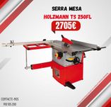 Serra de Bancada c/ disco 250mm inclinável HOLZMANN monófasica JL20