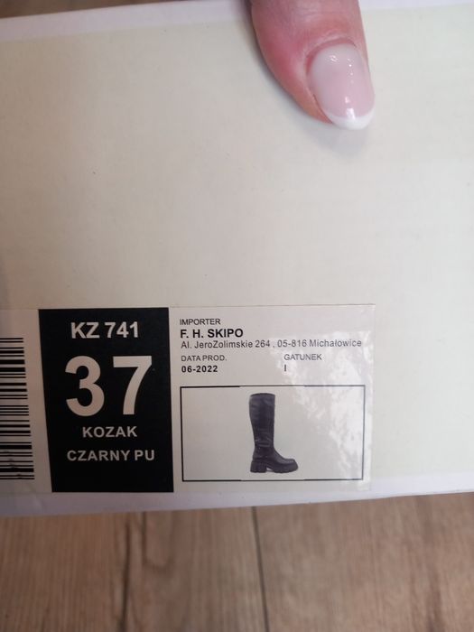 Kozaki skórzane Sergio  Leone