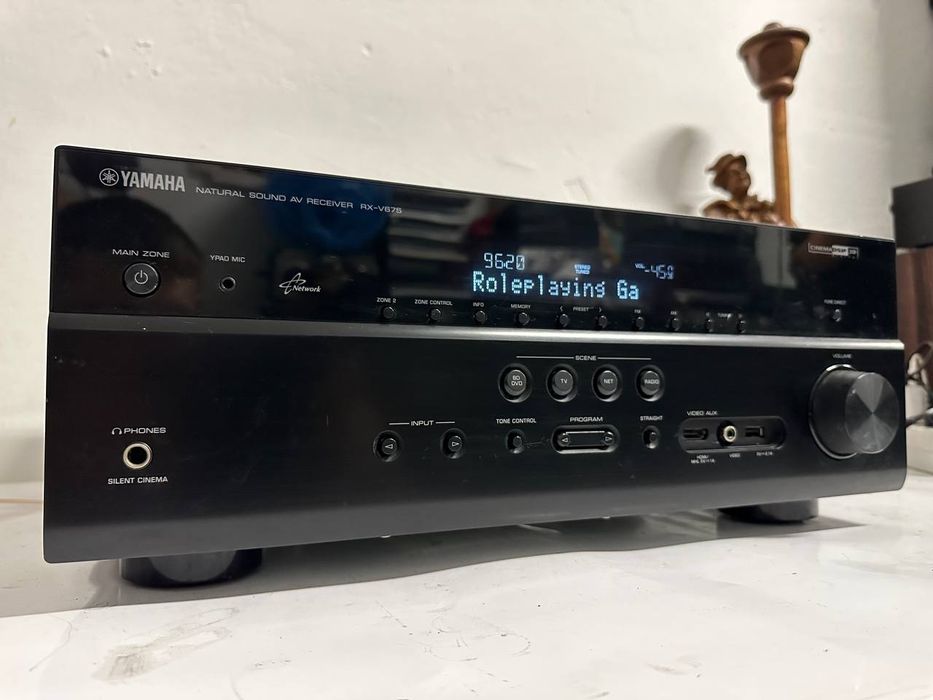 7.2 Amplituner Yamaha rx v 675 , 150Wat, HDMI,USB,4K,3D,FLAC