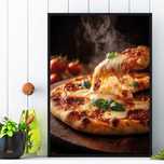 plakat pizza, plakat reklamowy pizza, obraz pizza, pizza