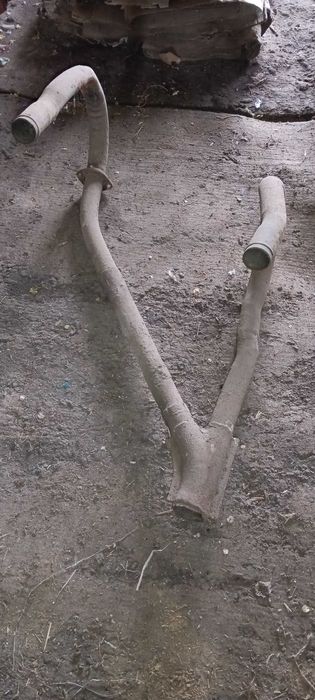 Выхлопная труба на бензовоз