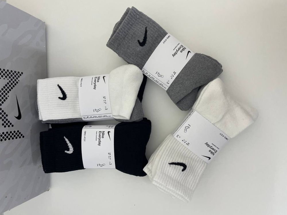 Skarpety Hutr/Detal Nike 3 pak everygay cotton