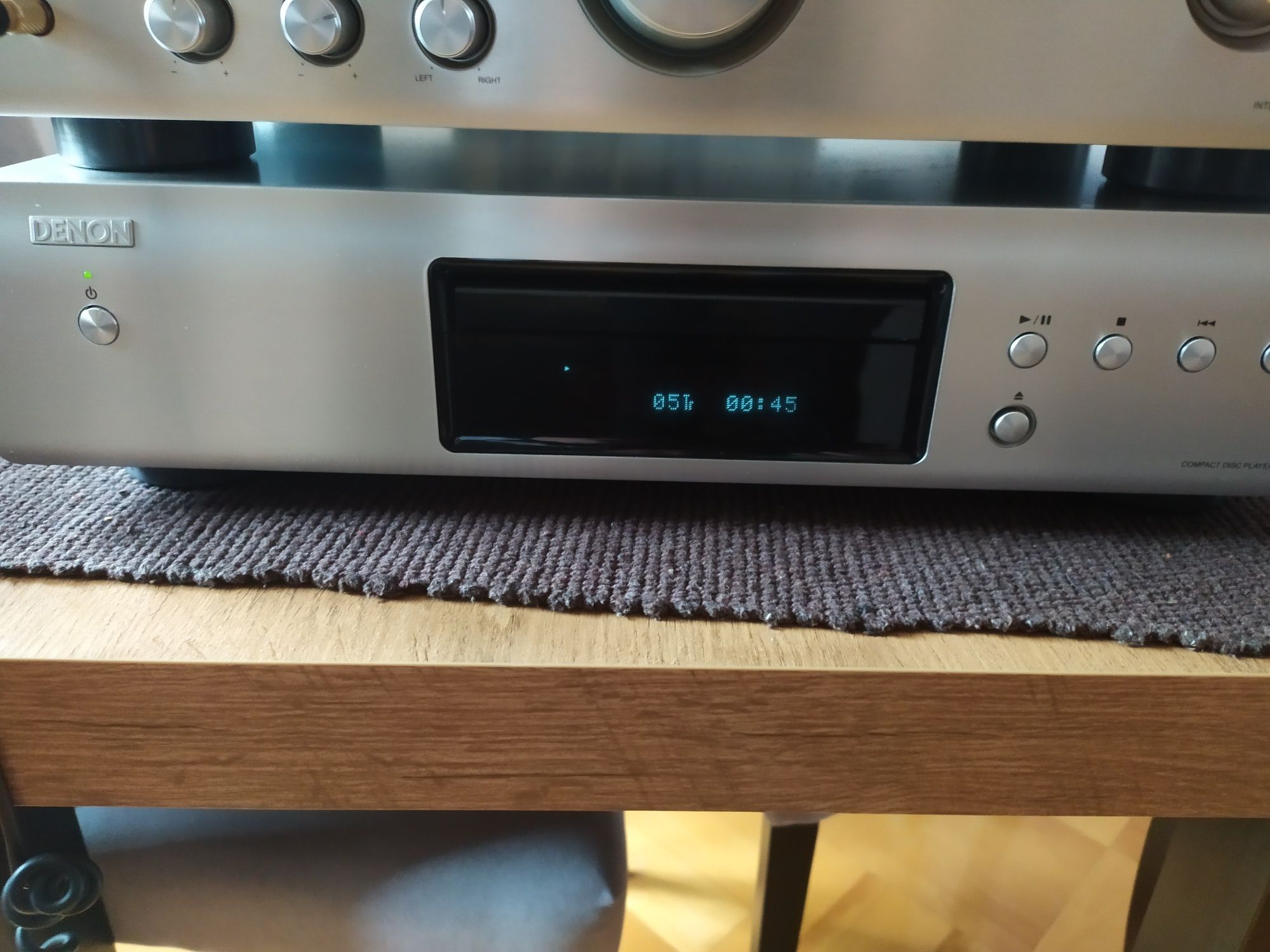 Wzmacniacz Denon PMA 520AE+ CD DVD 520 AE+2 piloty stan idealny