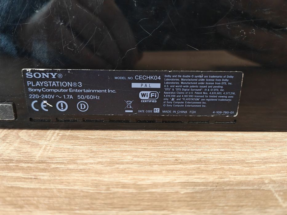Konsola sony ps3 80gb