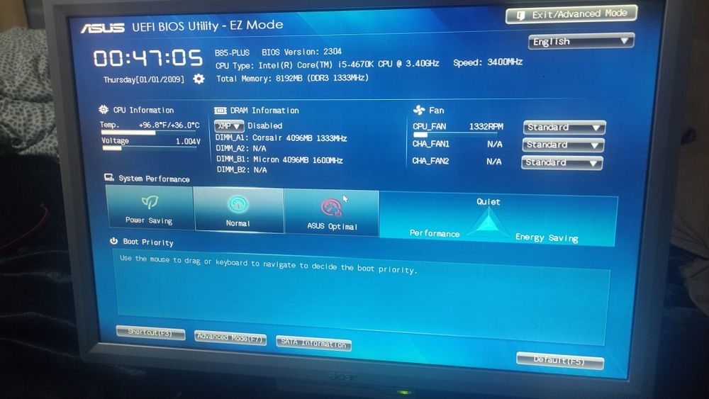 MSI Z97 Gaming 5, Asus B85 Plus, i5 4670k, i54570, 12Gb DDR3