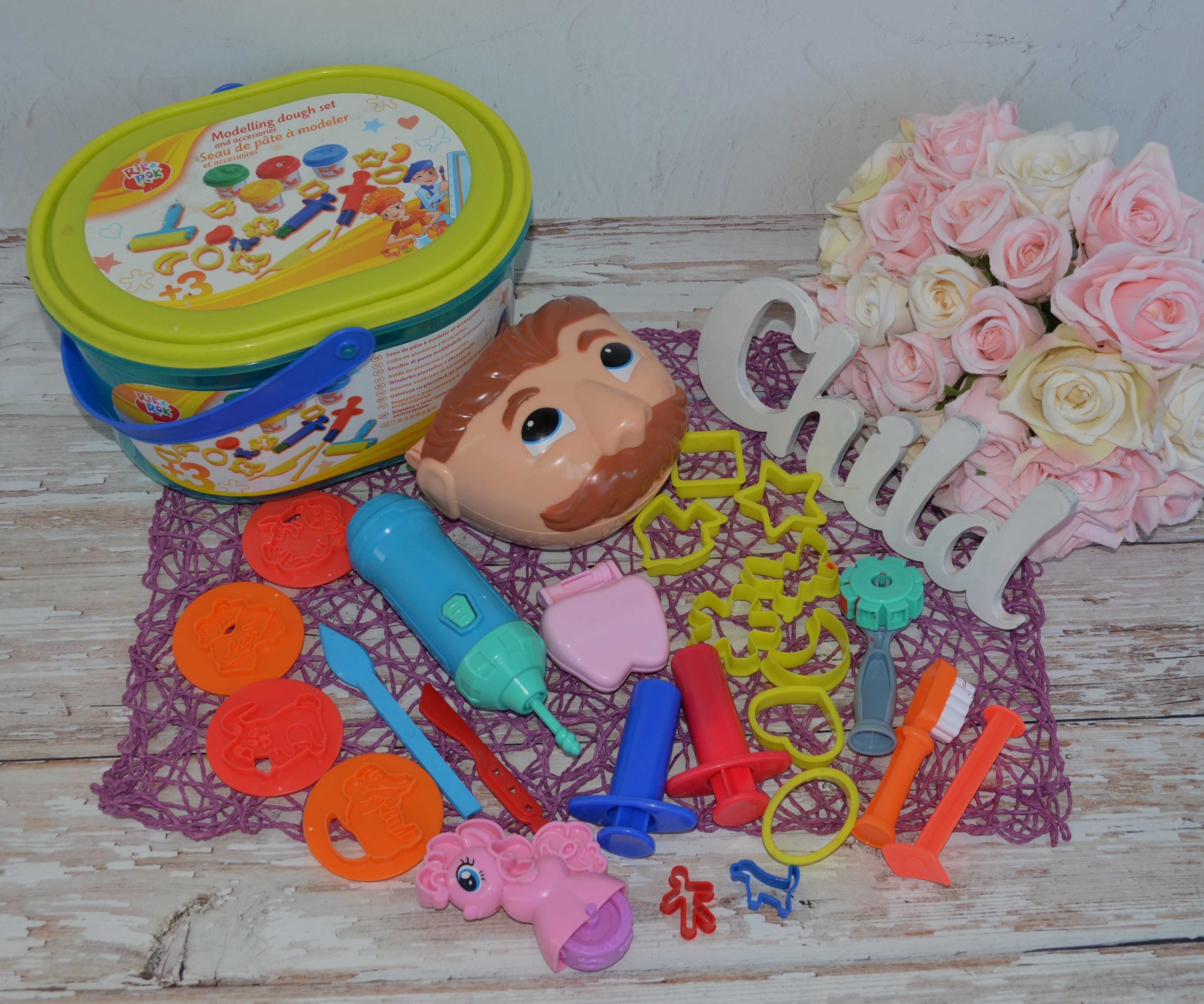 набір для ліплення пластиліном Play Doh містер зубастик форми різні