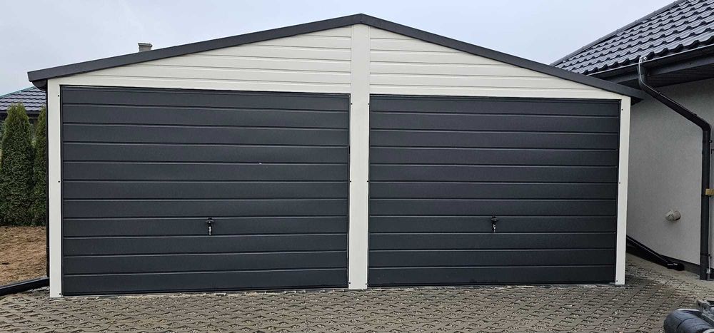 Garaż blaszany 6x5 PREMIUM inne wymiary Garaże Schowki