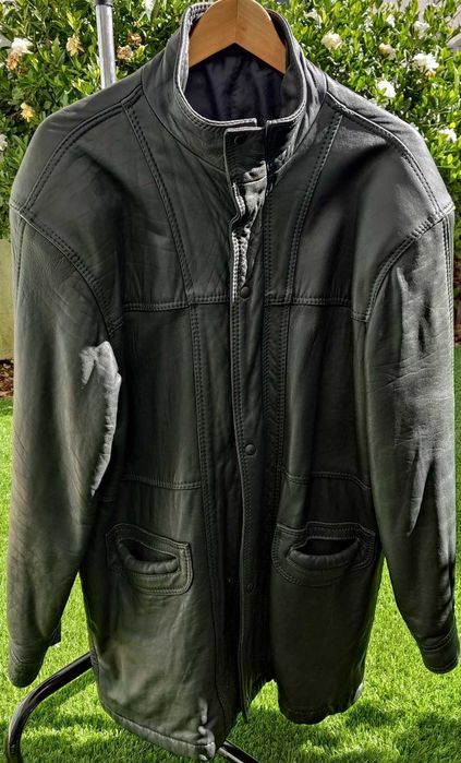 Casaco Homem 100% pele e Parka