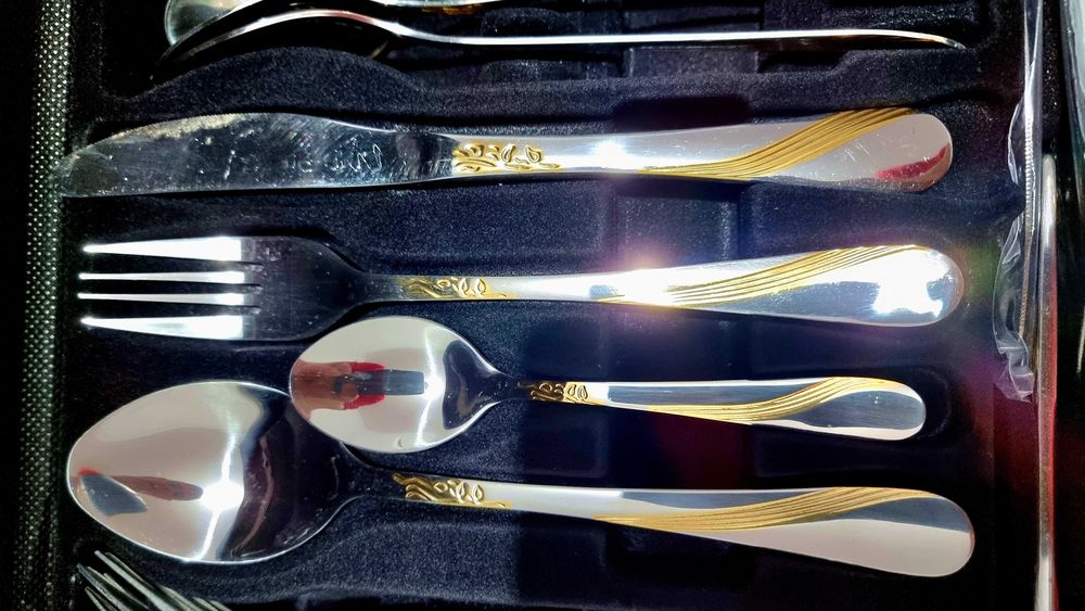 Faqueiro Solingen Germany 18/10 — 70 Peças — Novo na Mala Original