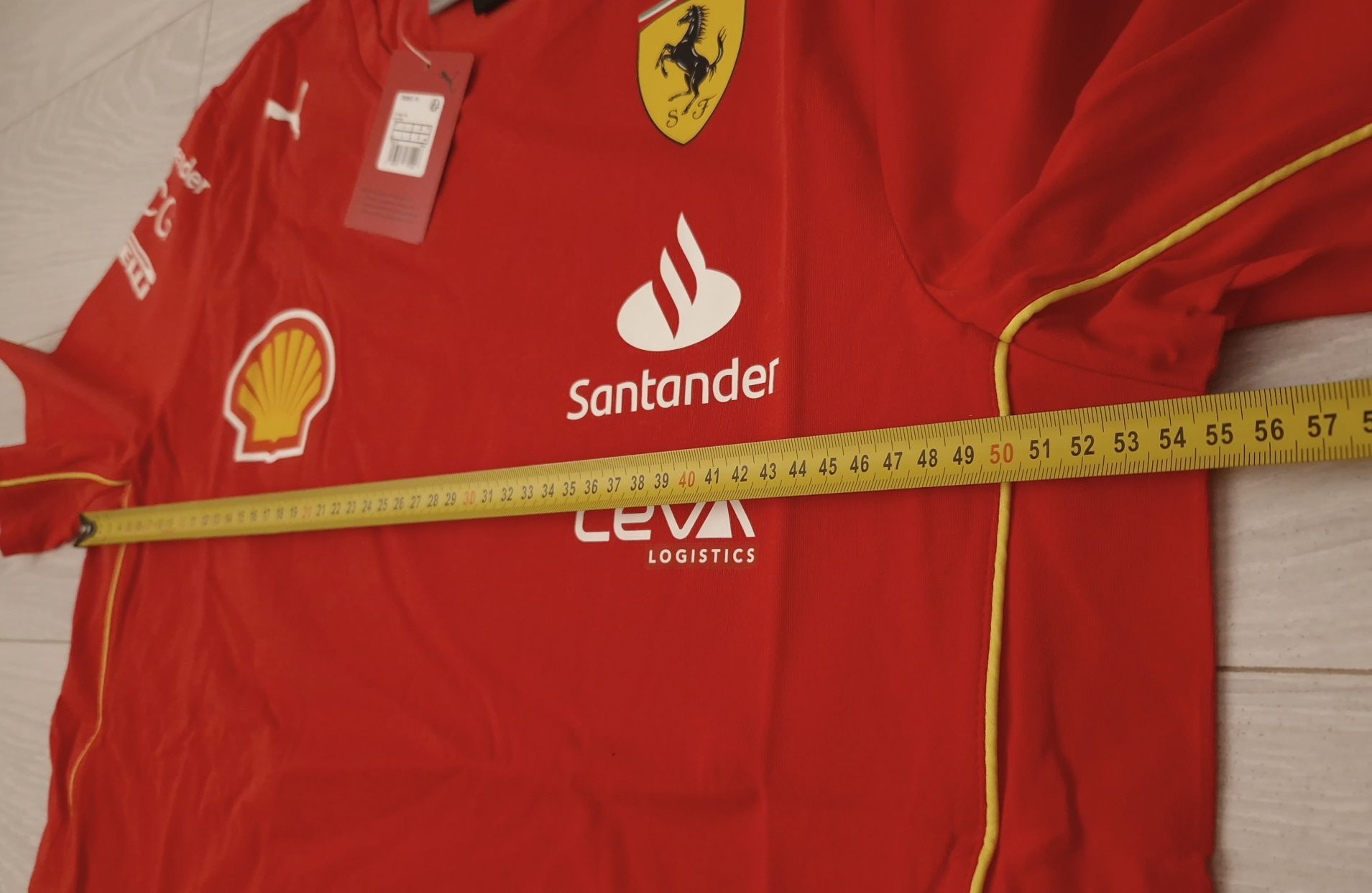 koszulka Scuderia Ferrari 2024, F1, Formula 1, Puma,Leclerc,Hamilton L