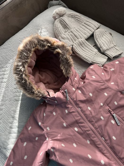 Комбінезон hm зима 92 р для дівчинки