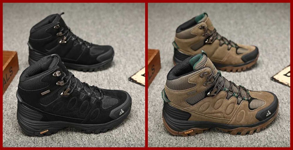 Новые мужские трекинговые ботинки HikeUp (замша, еврозима). Уценка!