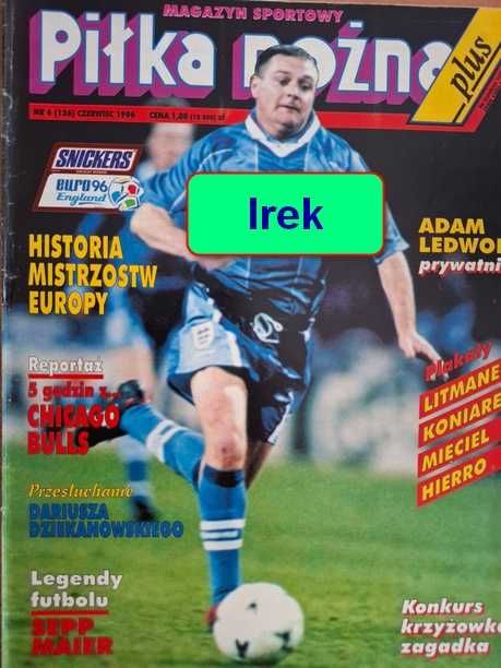 Miesięcznik "Piłka Nożna - plus" - rocznik 1996
