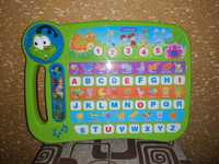Музыкальная интерактивная игрушка азбука планшет Абетка Clementoni