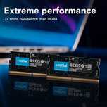 Оперативна пам'ять ОЗП Crucial SODIMM DDR5 64GB (2x32GB) 5600Mhz