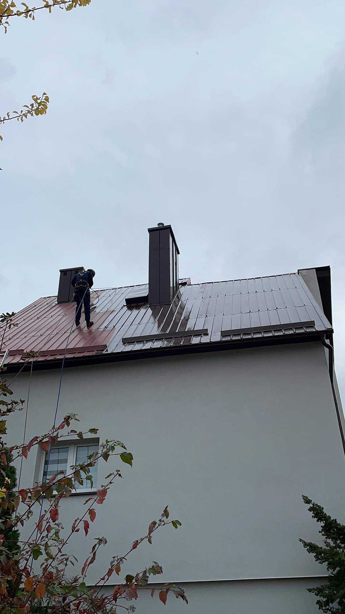 CleanBPS Mycie, Malowanie polbruku, elewacji dachów