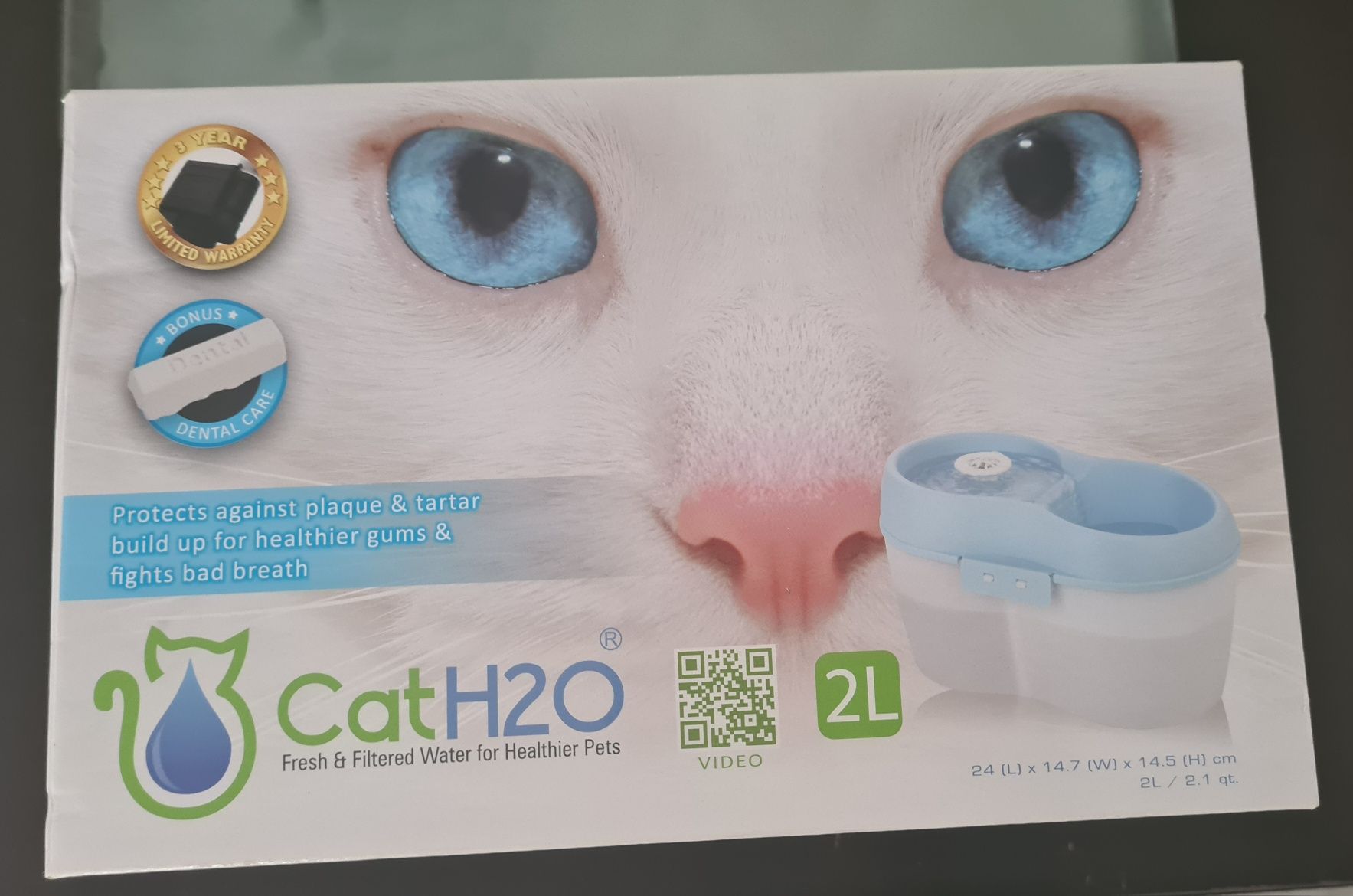 Bebedouro automático gato