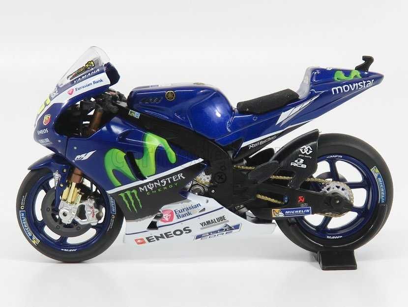 1/18 yamaha yzr-m1 movistar testbike 2016 valentino rossi (minichamps)