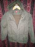 Casaco Zippy verde Militar talha 10 anos