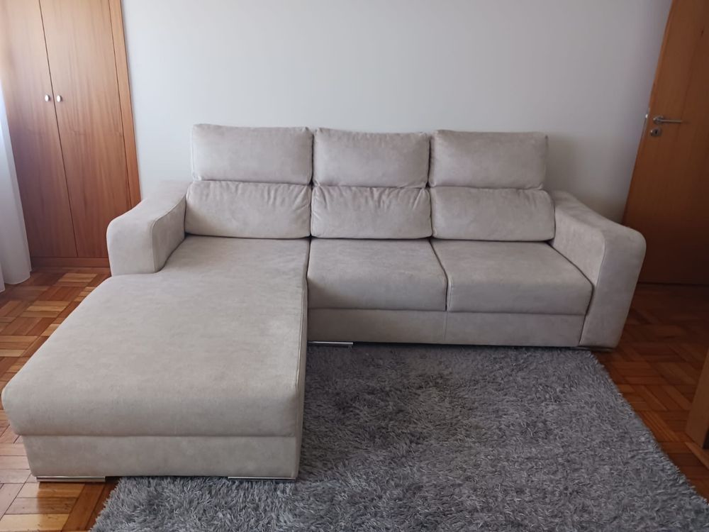 Sofa com Chaise Longue