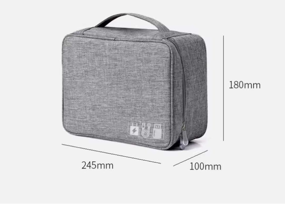 Органайзер для  аксессуаров, сумка для хранения дорожный кейс 24х10×18
