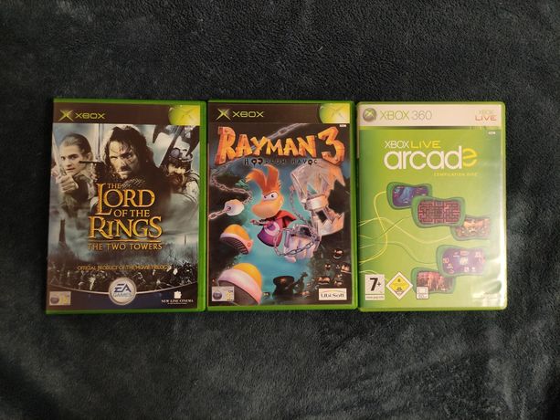 Игры Xbox Rayman 3, Lord of the rings the two towers