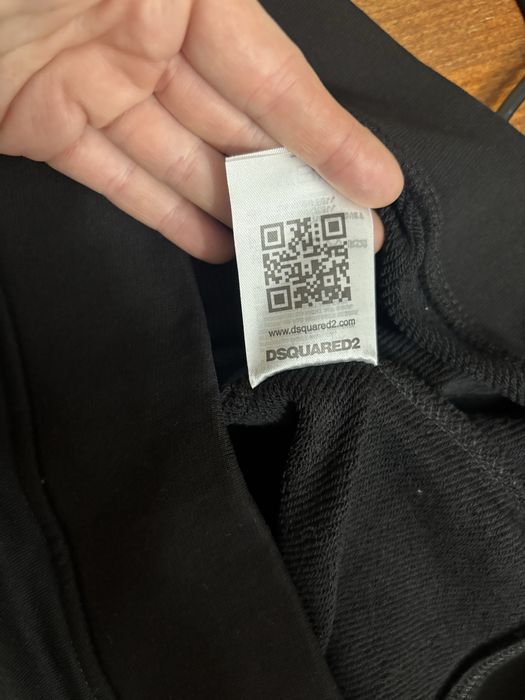 Bluza czarna dsquared2 rozmiar S