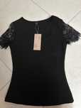 Camisola poliester Preta